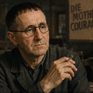 Fotografía de Bertolt Brecht