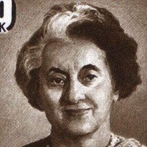 Fotografía de Indira Gandhi