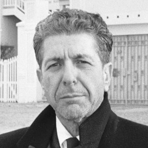 Fotografía de Leonard Cohen